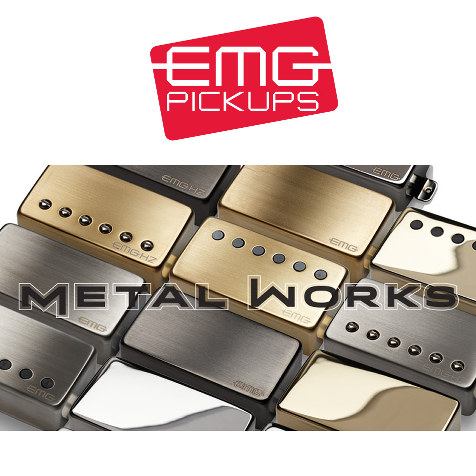 EMG MetalWorks 57/66 Humbucker Set – Black Chrome - Image 3