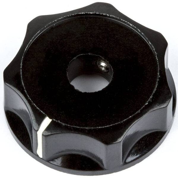 Fender Lower Concentric Knob - Black (Stacked Pot)