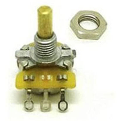 Fender 50K Linear Mini Pot - Solid Shaft