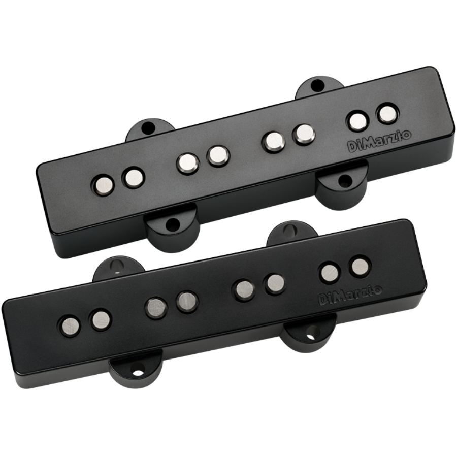 DiMarzio Ultra Jazz Pair Bass Pickups - Black