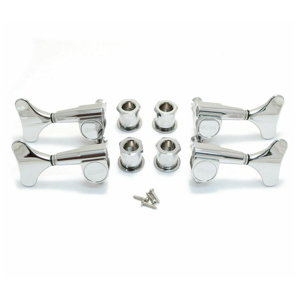 Grover Mini Bass Tuning Machines 2x2 - Chrome - Image 3