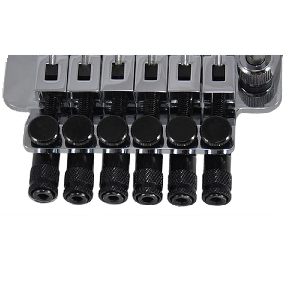 Hollow Point Set of 6 (Black) - Double Locking Trem Intonation