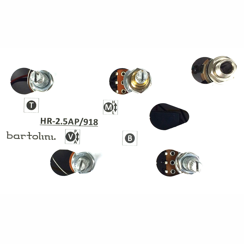 Bartolini HR2.5AP/918 Active/Passive Bass Preamp Harness - Image 2