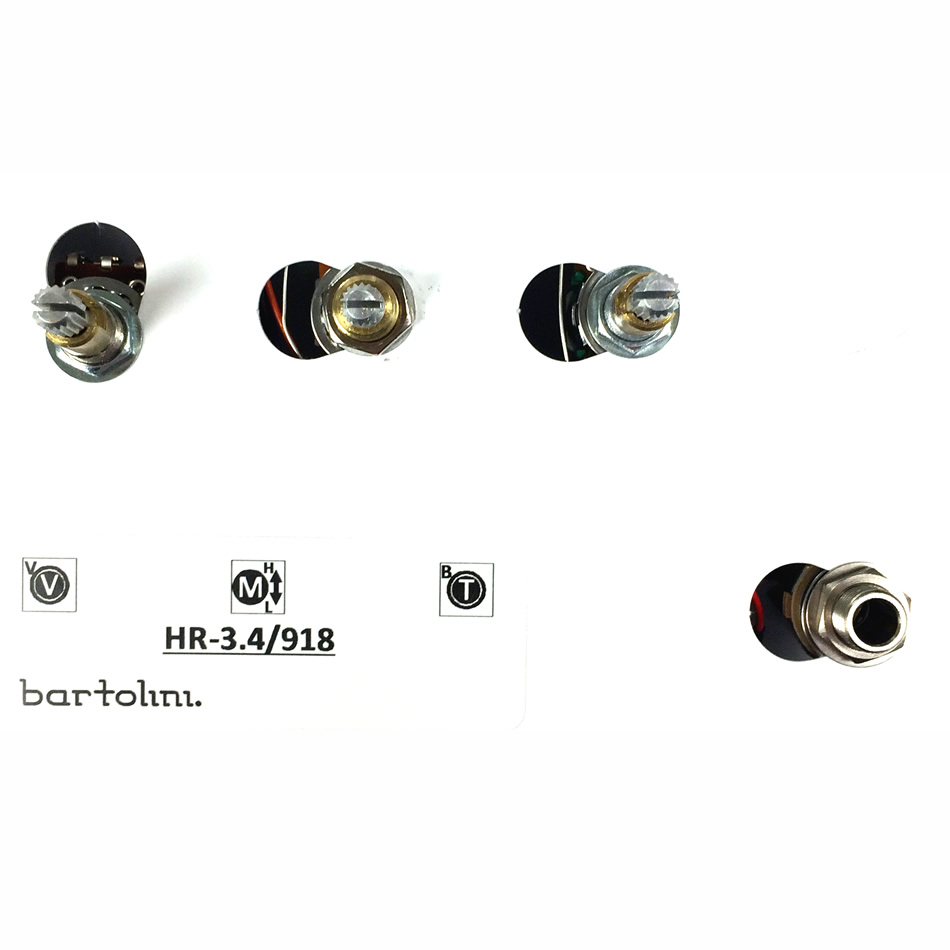 Bartolini HR3.4/918 Pre-Wired 3-Band Bass Preamp - Image 2