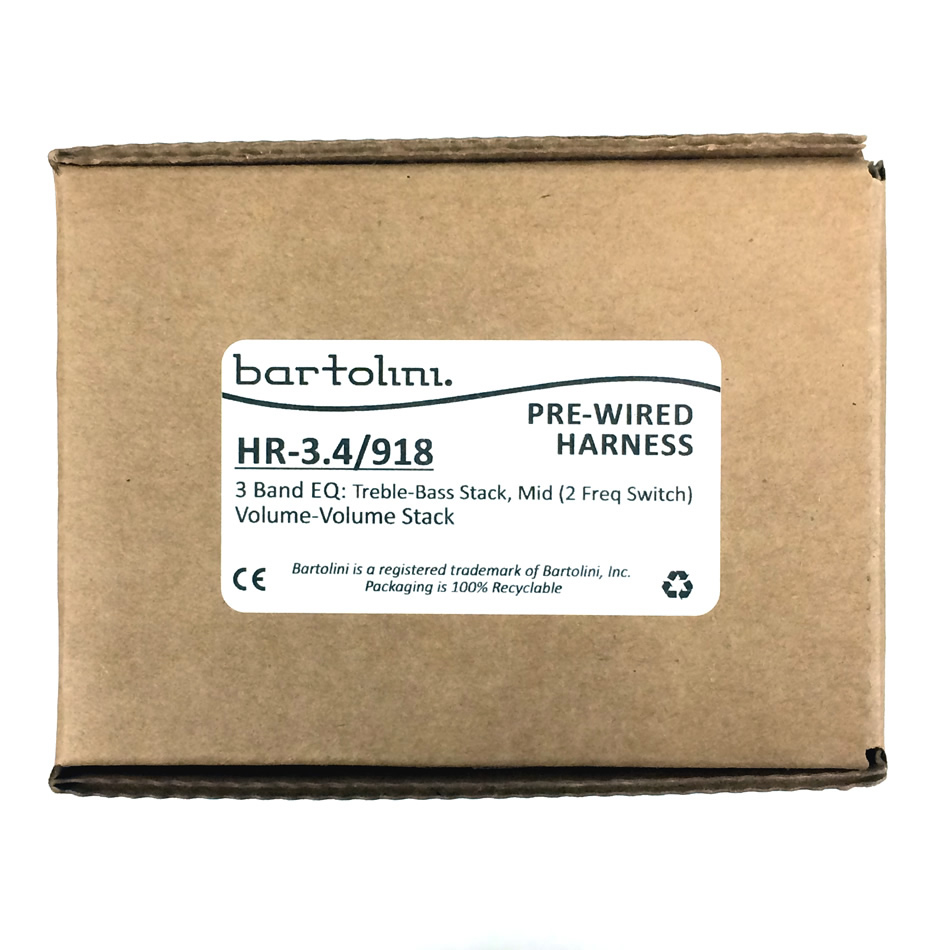Bartolini 9J1-L/S Jazz Bass Set with HR3.4/918 Harness - Image 4
