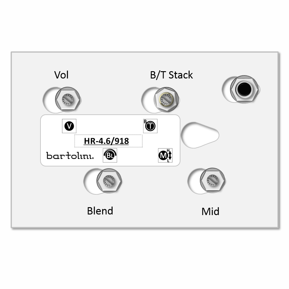 Bartolini HR4.6/918 Pre-Wired Bass Preamp Harness - Image 2