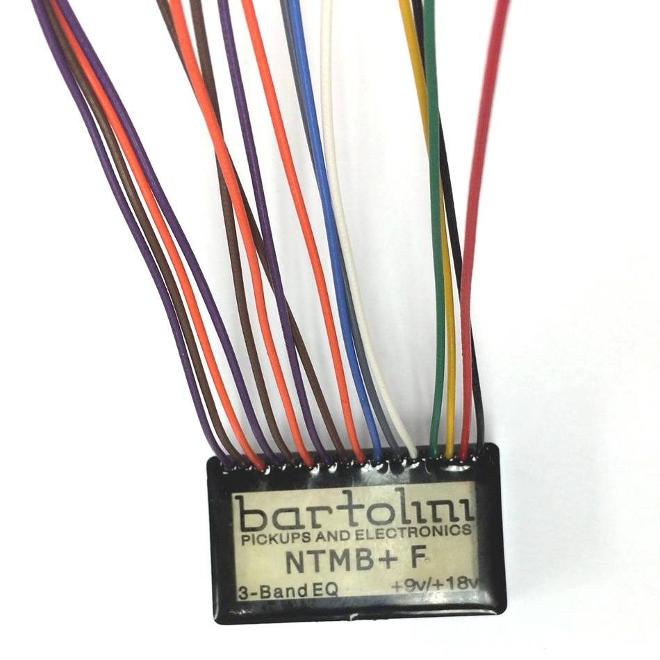 Bartolini NTMB+ GF 18v Preamp for Fretted Bass - Image 2