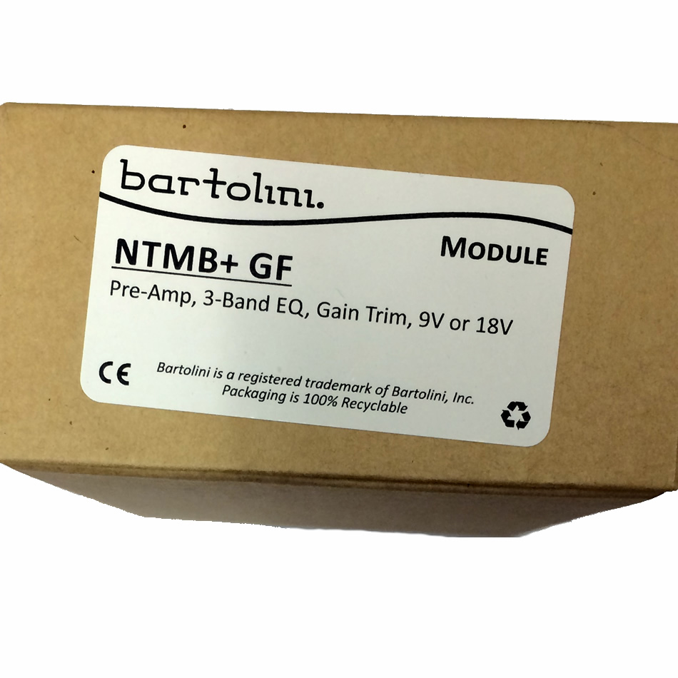 Bartolini NTMB+ GF 18v Preamp for Fretted Bass - Image 3