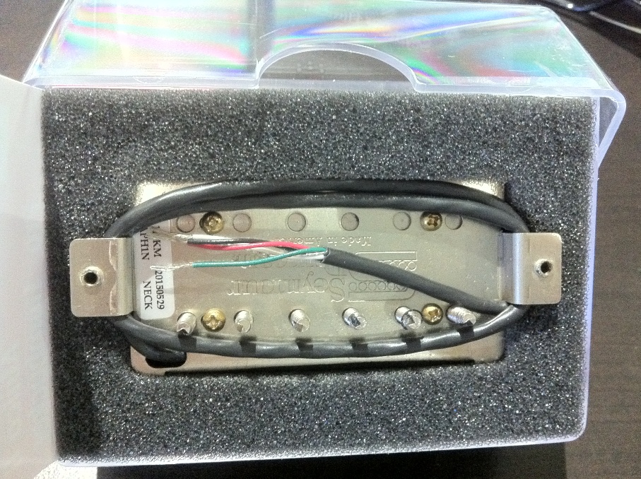 Seymour Duncan APH-1N Alnico Pro Neck Humbucker - Black - Image 3