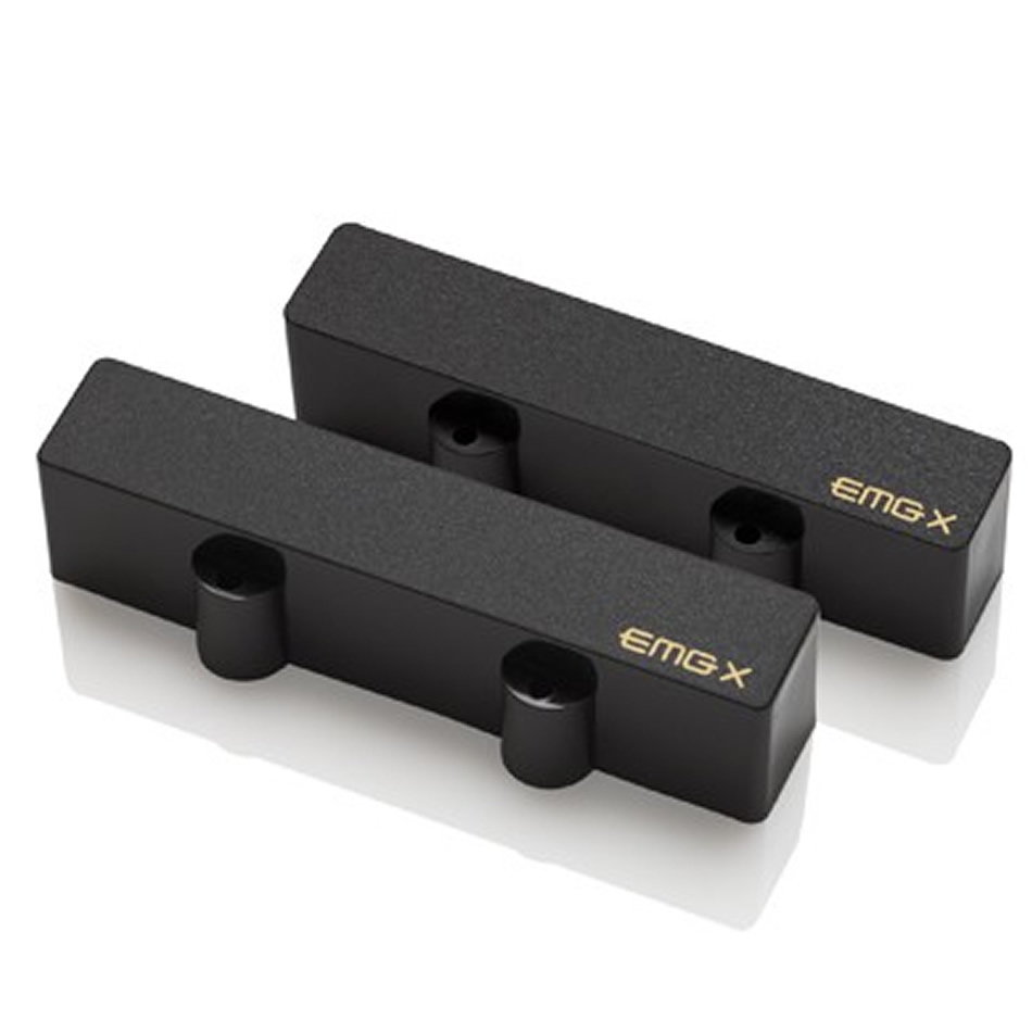 EMG JAX Active Jazz Bass Pickup Set - Black