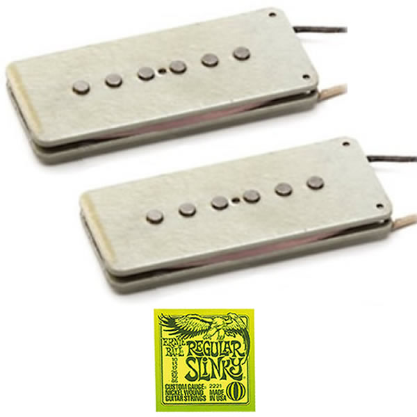 Seymour Duncan Antiquity II Jazzmaster Set + Free Strings