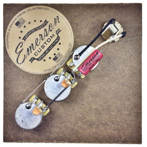 Emerson Jazz Bass Prewired Kit - 250K/0.047uf