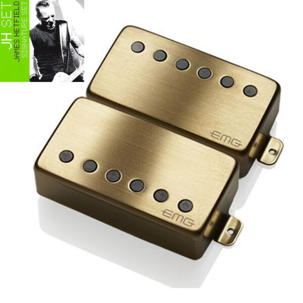 EMG James Hetfield JH Signature Set - Brushed Gold