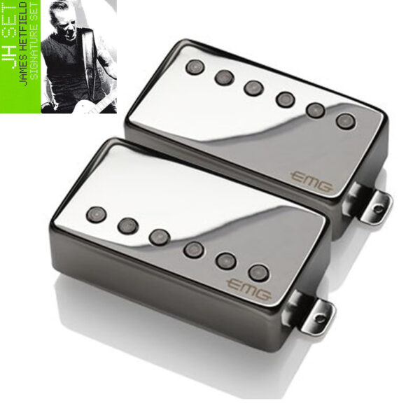 EMG James Hetfield JH Signature Pickup Set - Chrome