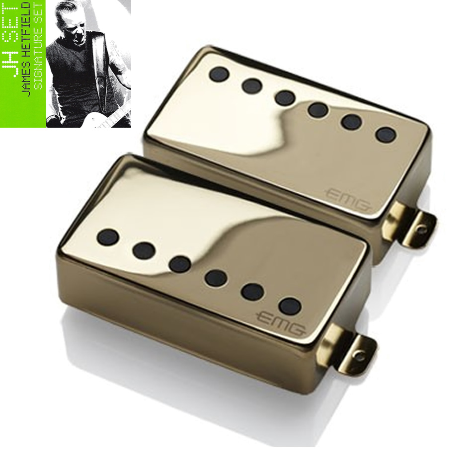 EMG James Hetfield JH Set – Active Humbuckers, Gold