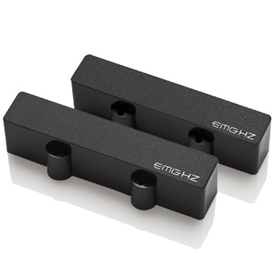 EMG JHZ Passive Jazz Bass Pickup Set, Black
