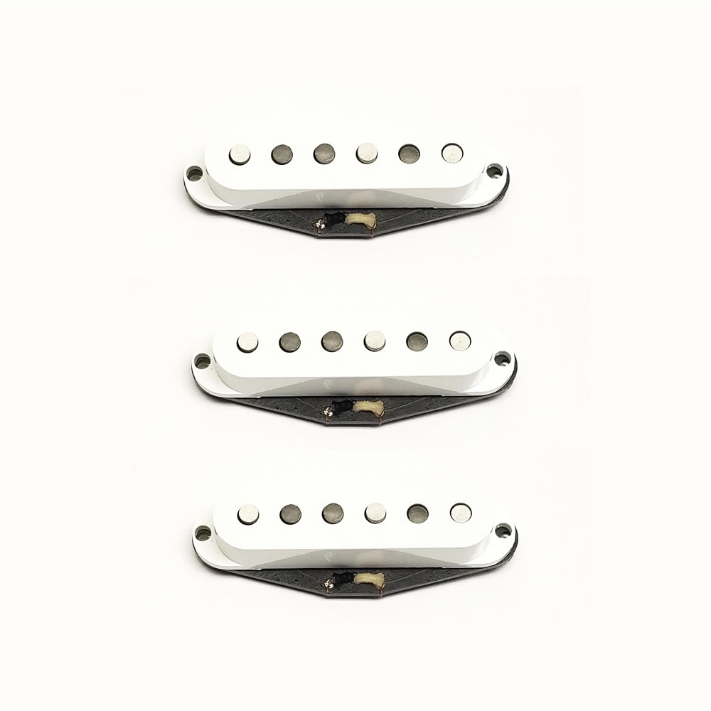 Klein Epic Series 1962 Stratocaster Pickup Set, White