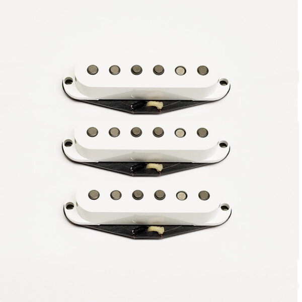 Klein Jazzy Cat Strat Pickup Set – White