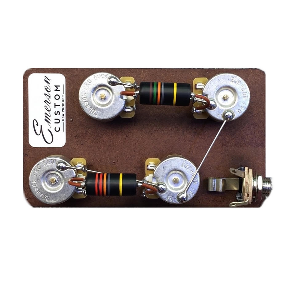 Emerson Les Paul 3/4 Long Shaft Prewired Kit