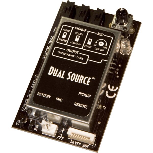 LR Baggs Dual Source: Element Pickup, Mic & Preamp