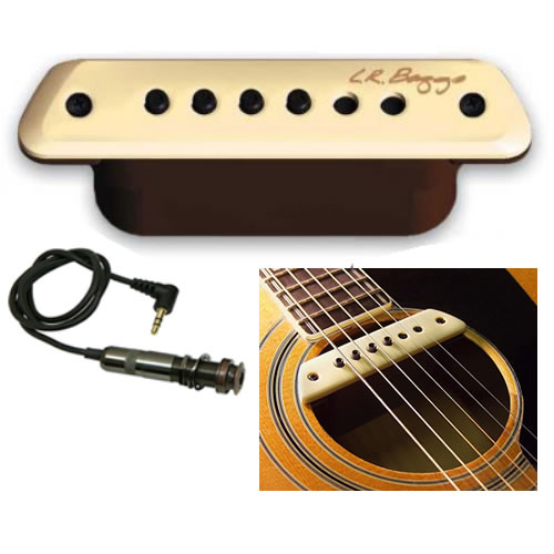 L.R. Baggs M1 Soundhole Pickup - Body Sensitive