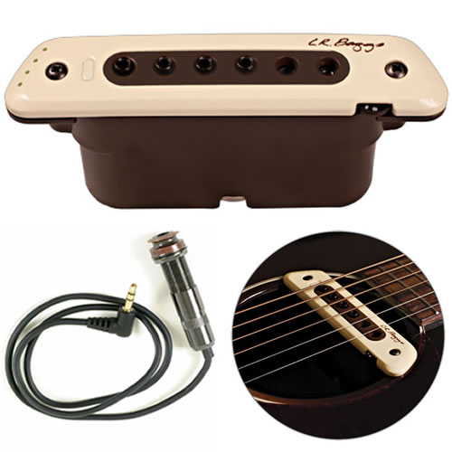 L.R. Baggs M80 Magnetic Soundhole Pickup - 3D Body Sensor