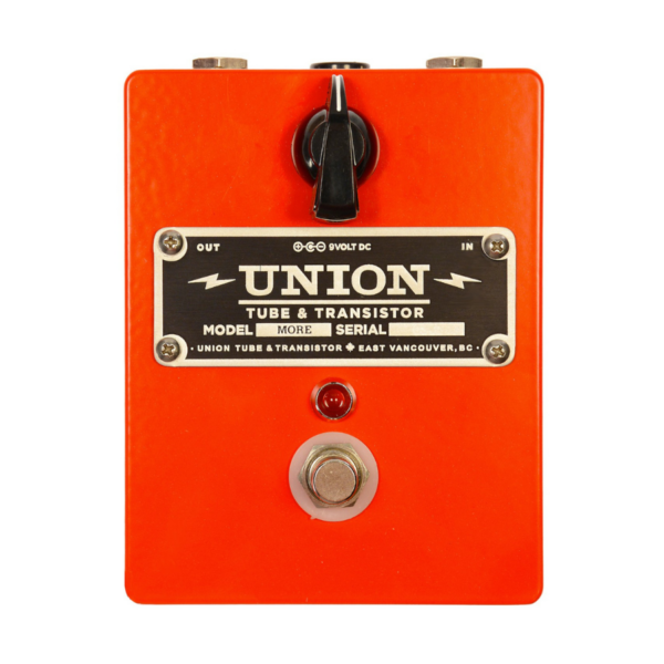 Union Tube & Transistor MORE Guitar Preamp Pedal