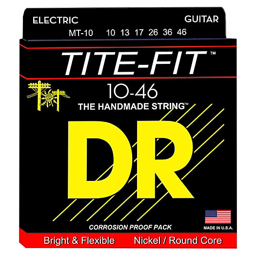 DR Tite-Fit MT-10 Nickel Electric Strings, 10-46