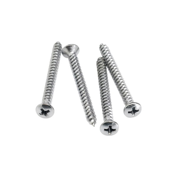 Fender Neck Mounting Screws – Chrome Set of 4
