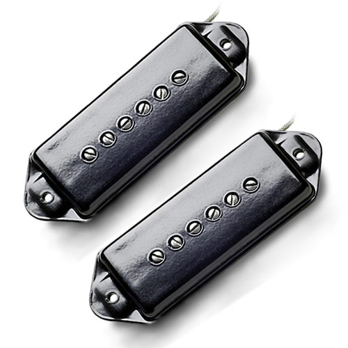 Seymour Duncan Antiquity P90 Dogear Black Set + Strings - Image 2