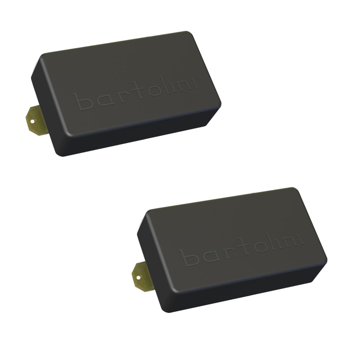 Bartolini PBF55/PBF77DB Rock'n'Roll Humbucker Set, Black - Image 2