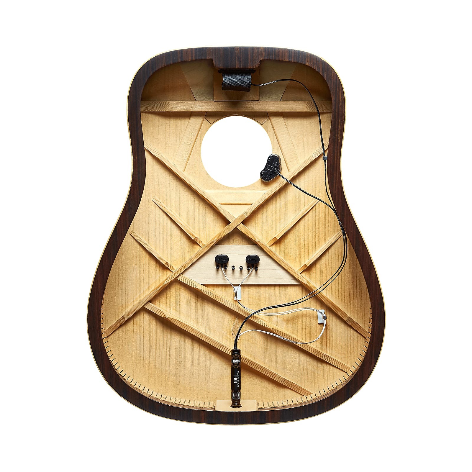 HiFi Dual Bridge Plate Pickup w/ Endpin Preamp - Image 2