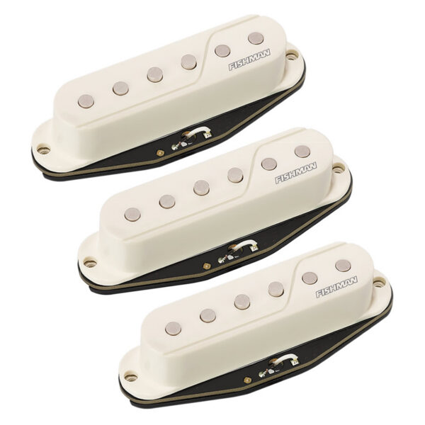 Fishman Fluence Multivoice Single-Width Set, White (3)