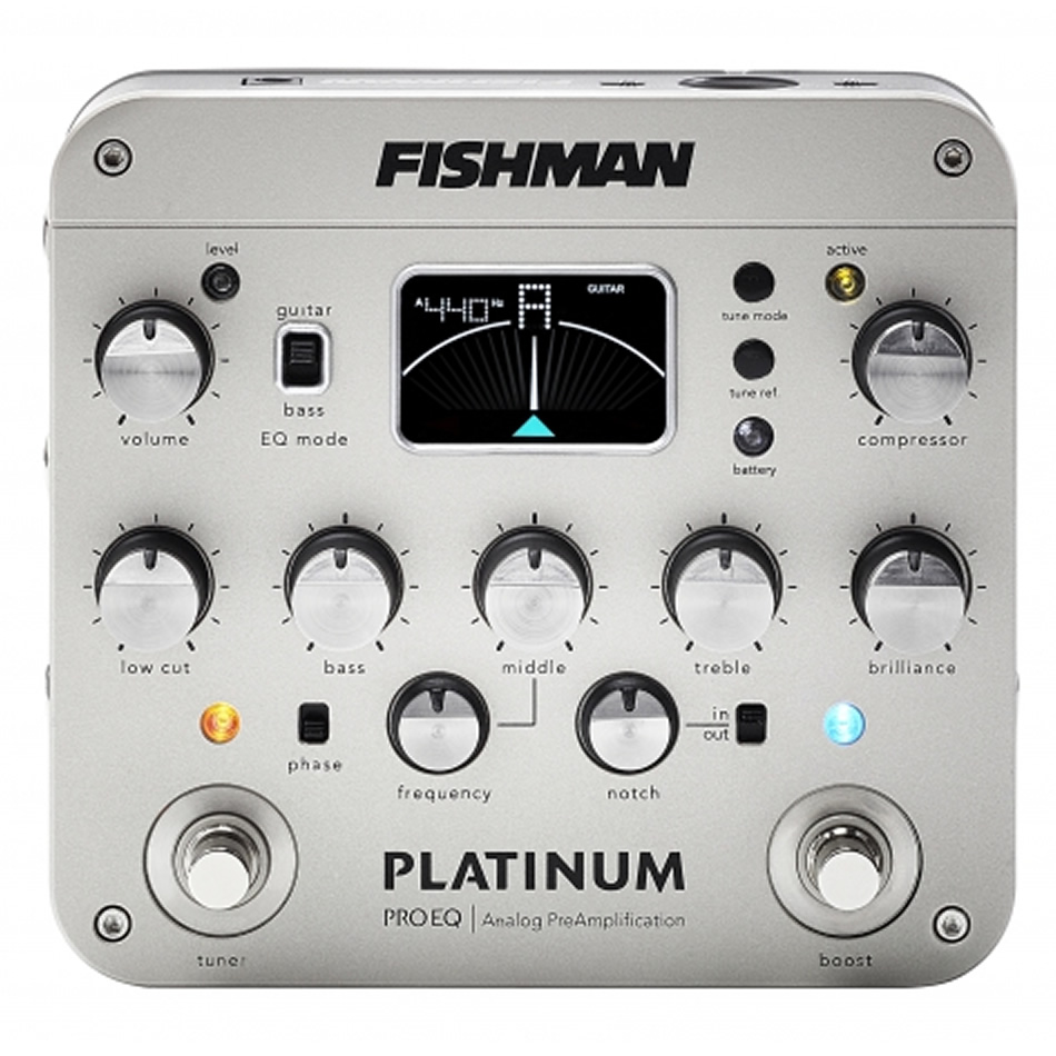 Fishman Pro Platinum EQ Acoustic Preamp Pedal (Demo) - Image 2