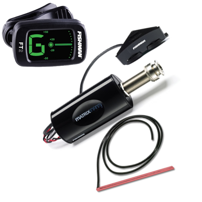 Fishman Matrix Infinity Narrow Pickup + FT-2 Tuner Bundle