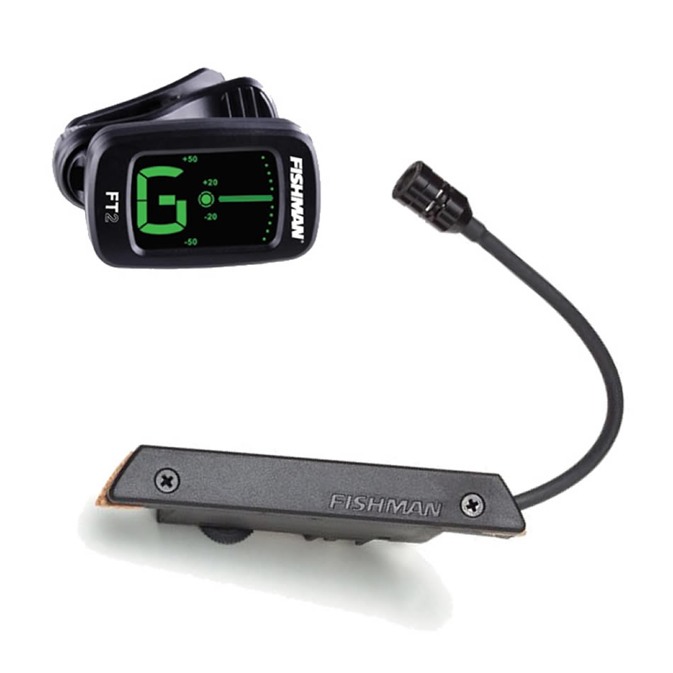 Fishman Rare Earth Blend Acoustic Pickup + FT-2 Tuner