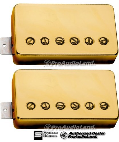 Seymour Duncan SH-1 '59 Humbucker Set - Gold + Free Slinkys - Image 2