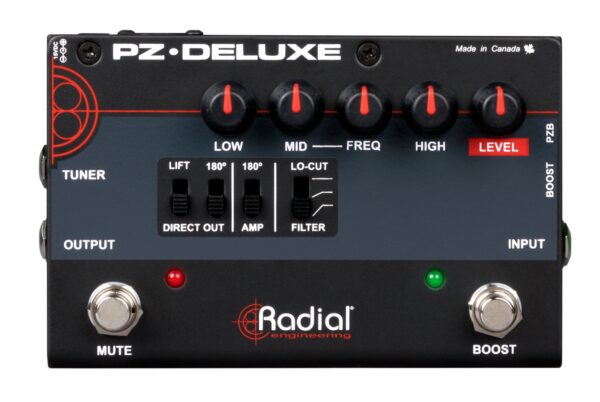 Radial PZ-Deluxe Acoustic Preamp/DI Pedal