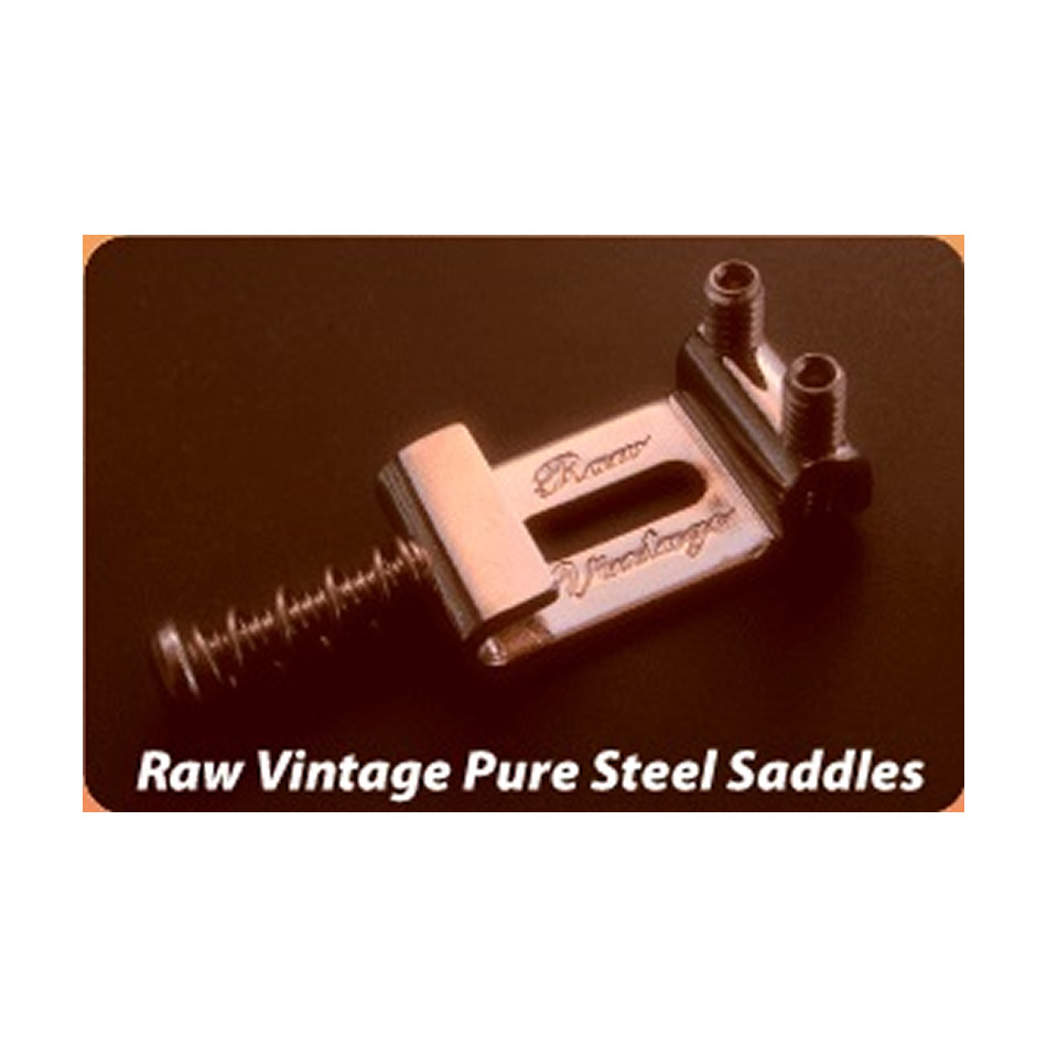 RAW VINTAGE RVS-108 Pure Steel Saddles (6-pc, 10.8mm) - Image 2