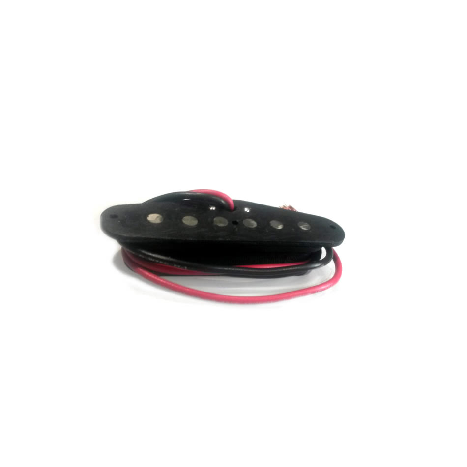 Bill Lawrence S2 Black Label Strat Middle Pickup - Black