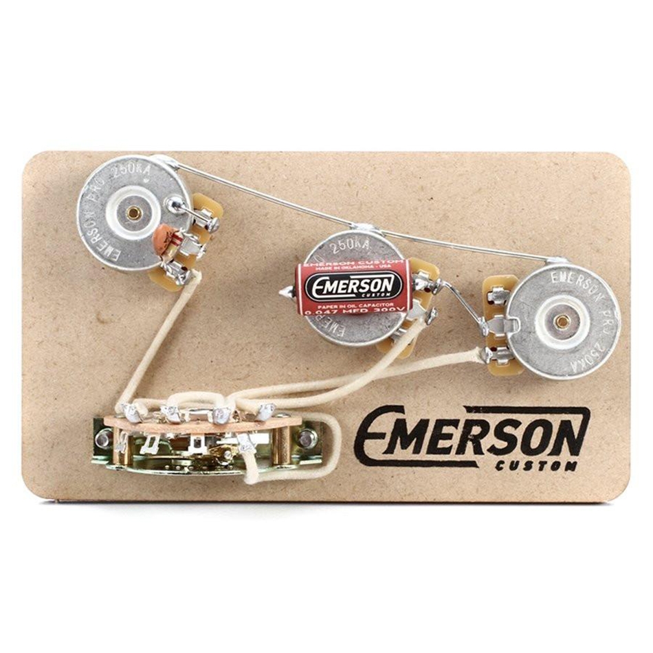Emerson Strat 5-Way Blender Prewired Kit