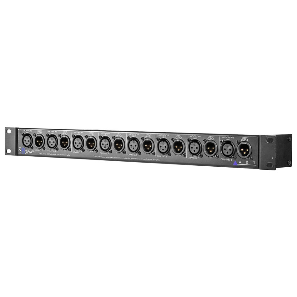 ART S8-3Way 8-Ch 3-Way Mic Splitter – Demo Unit - Image 3