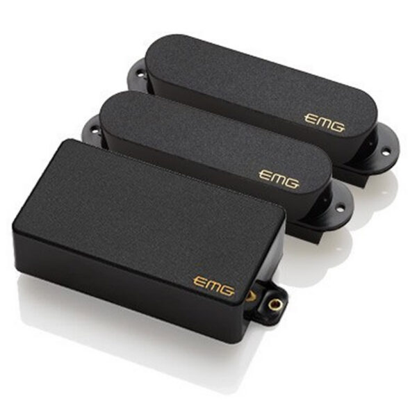 EMG SA/SA/89 HSS Active Pickup Set – Black