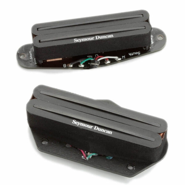 Seymour Duncan STHR-1 Hot Rails Tele Pickup Set - Black