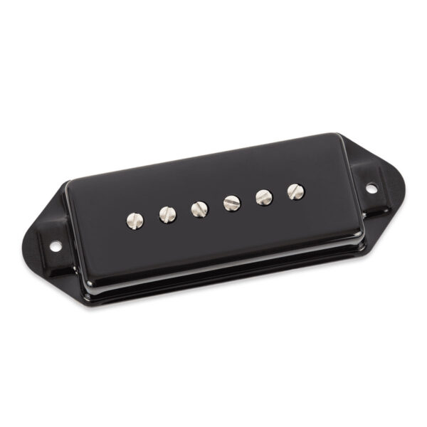 Seymour Duncan JJN P90 Silencer Bridge Pickup, Dog Ear, Black