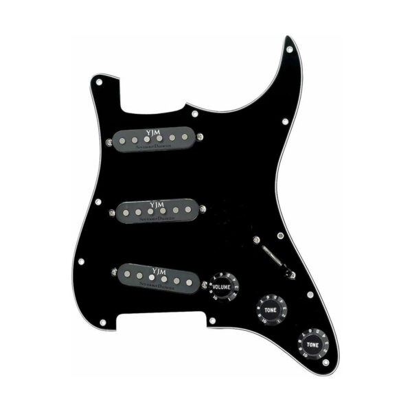 Seymour Duncan YJM Fury Prewired Black Pickguard Set