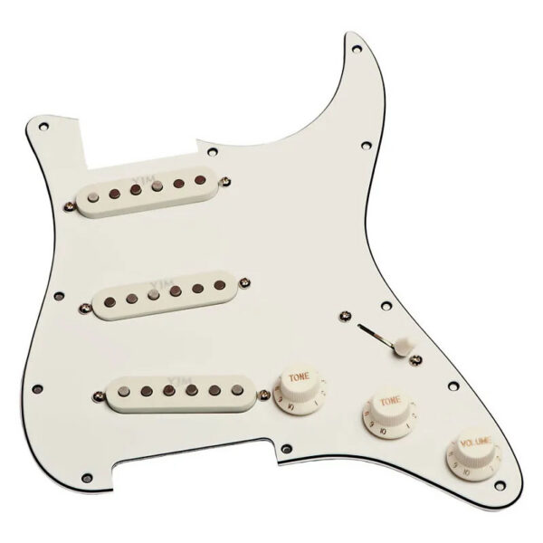 Seymour Duncan YJM Fury Pre-Wired Pickguard - White
