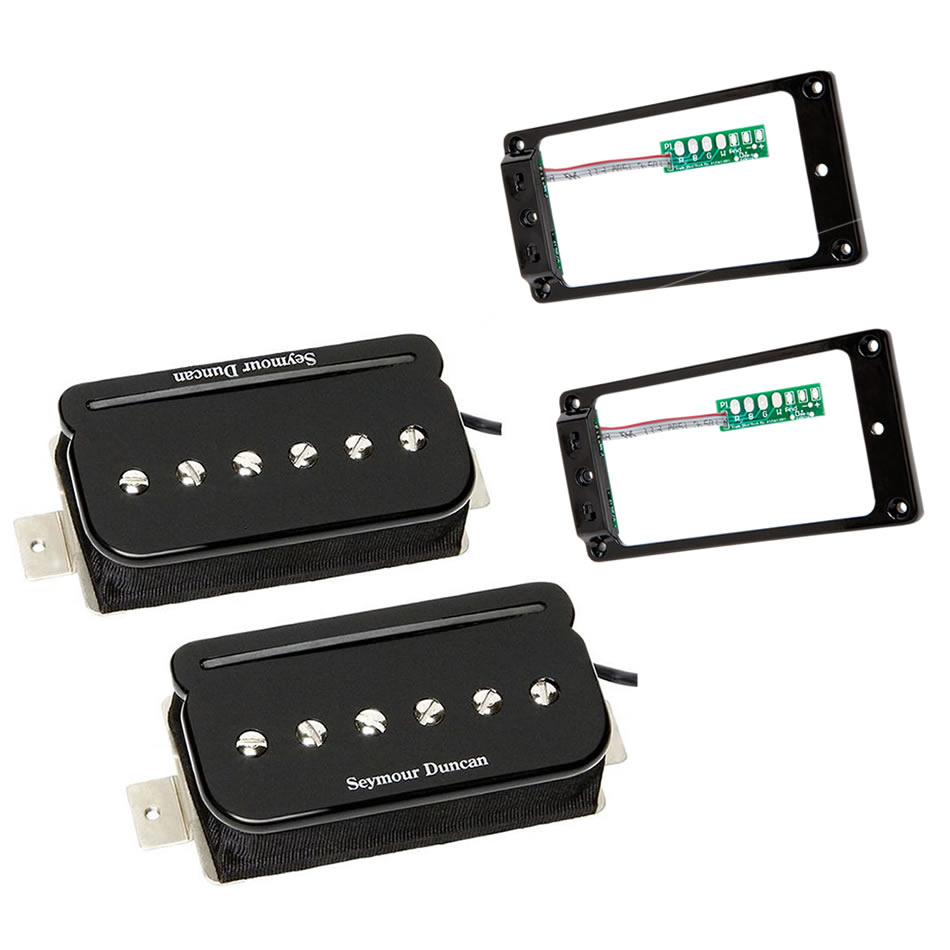 Seymour Duncan P-Rails Set - Flat Triple Shot Rings - Image 3