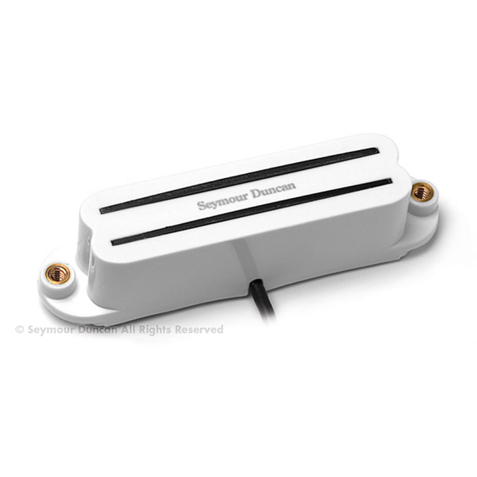 Seymour Duncan SHR-1 Hot Rails Bridge Humbucker - White - Image 2
