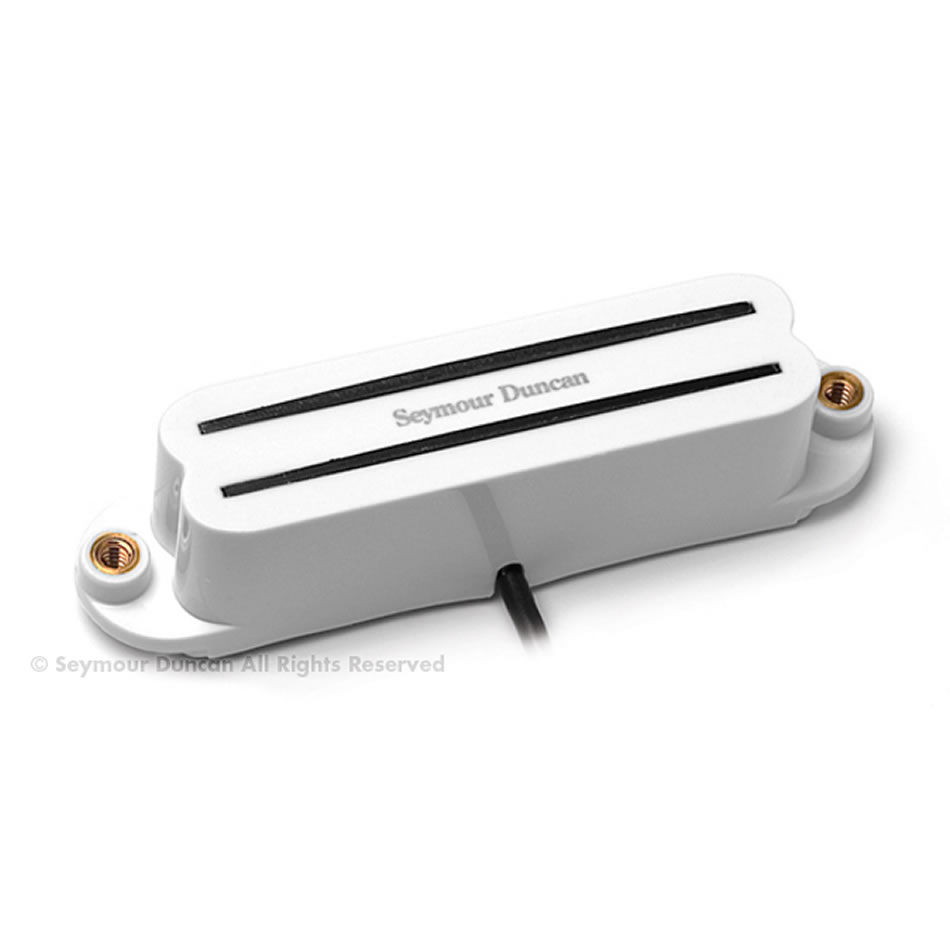 Seymour Duncan SHR-1 Hot Rails Neck Humbucker - White - Image 2